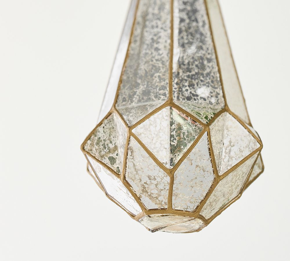 Mercury Geometric Finial Ornament  sgtnighsdesigns