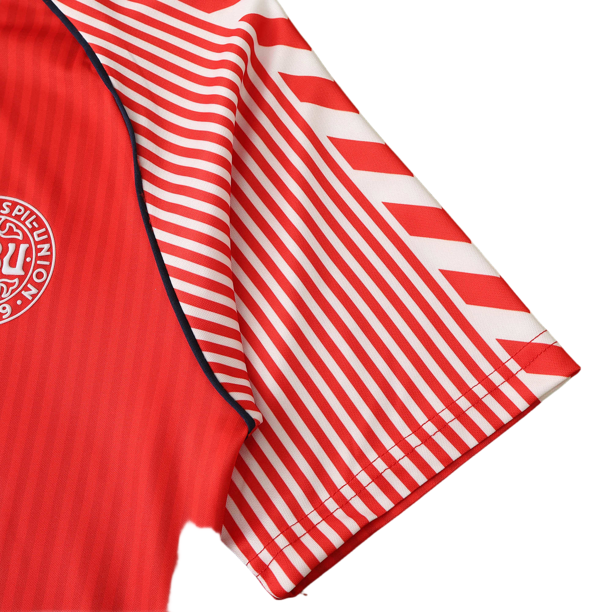 1986 Denmark Home Jersey  Fan version