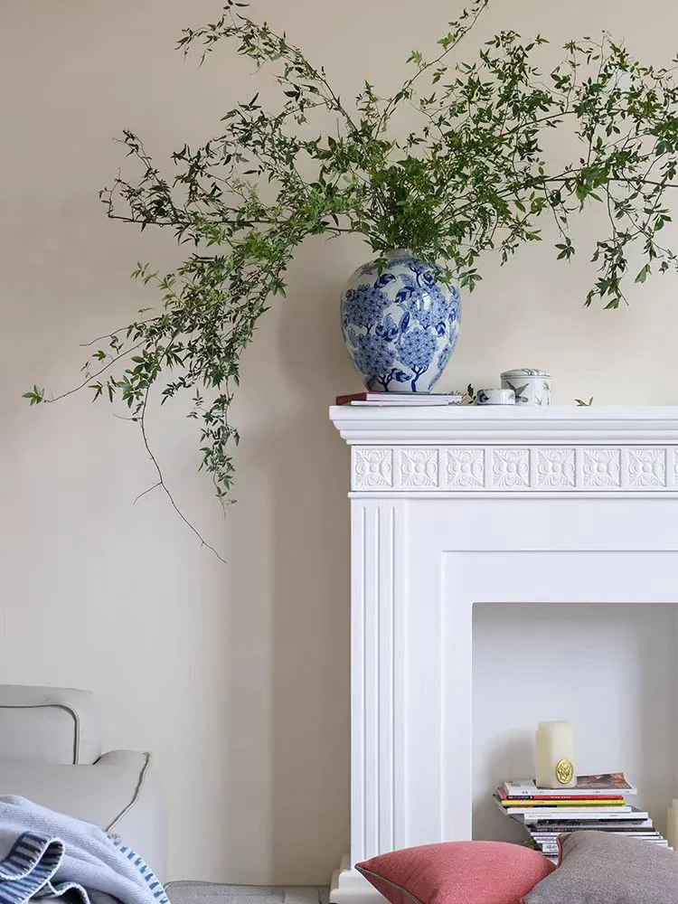 DC096 - Oriental Paris Grisaille Blue and White Porcelain 