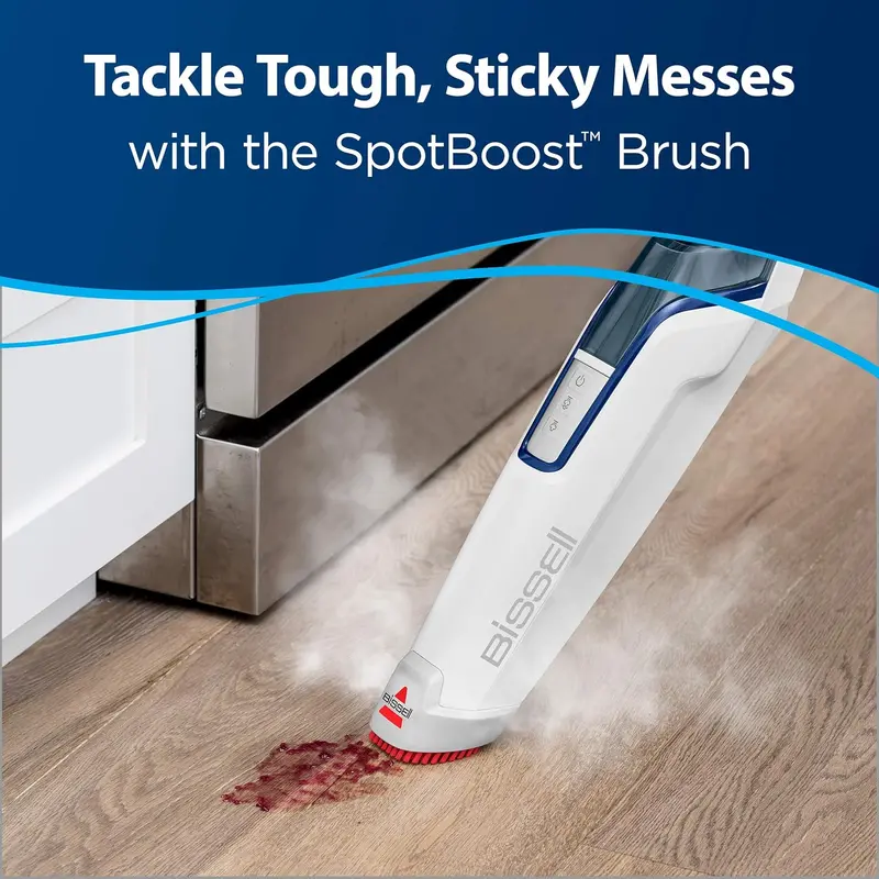 Sapphire PowerFresh Deluxe Steam Mop 1806 – Multi-Surface Hardwood & Tile Cleaner with Continuous Steam & Easy-Glide Design