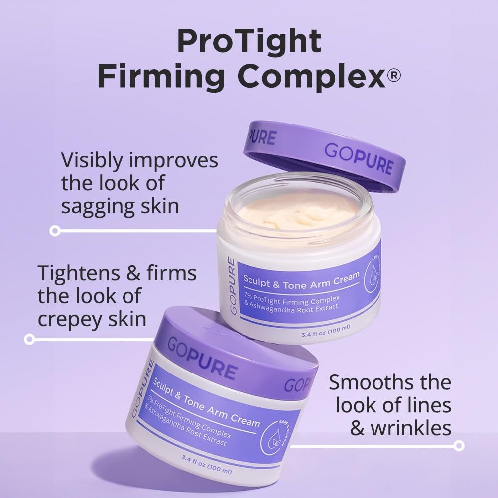 Tighten & Lift Neck Cream, Sculpt & Tone Arm Cream, 2 Piece Set