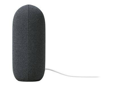 Google Nest Audio - Smart speaker - Wi-Fi, Bluetooth - App-controlled - 2-way - charcoal