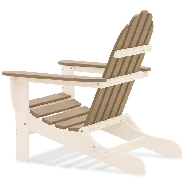 Nelson Recycled Plastic Folding Adirondack Chair by Havenside Home