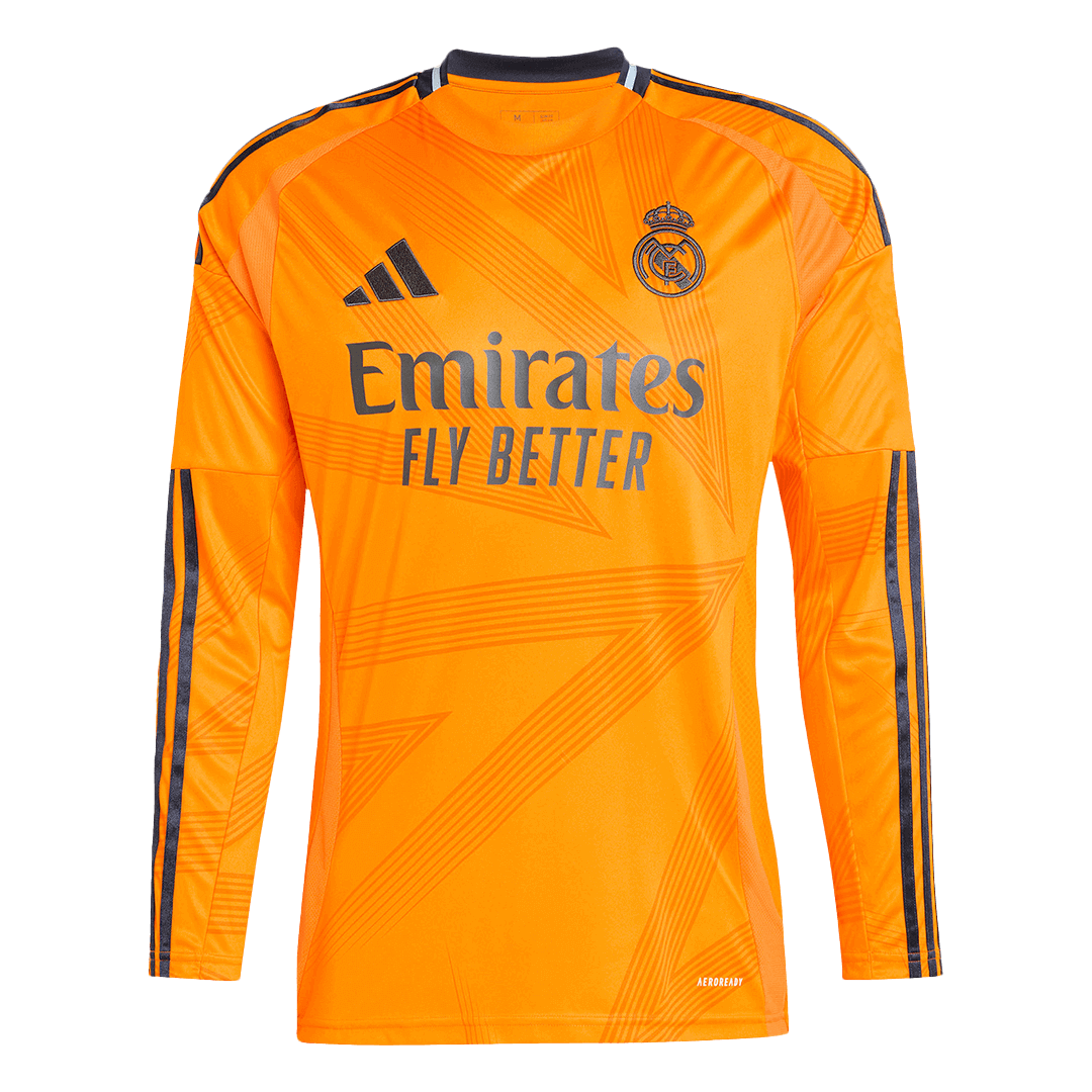 Real Madrid Away Long Sleeve Jersey
