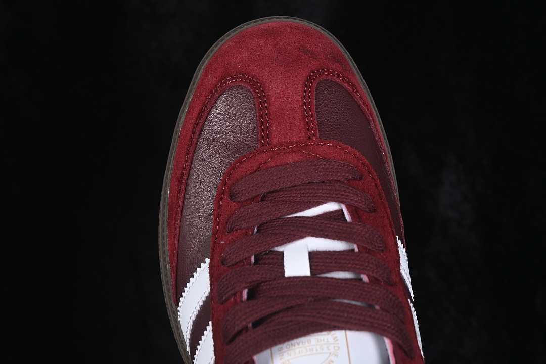 Adidas Samba Og Casual Sneakers Maroon/Off White/Gum JR8844