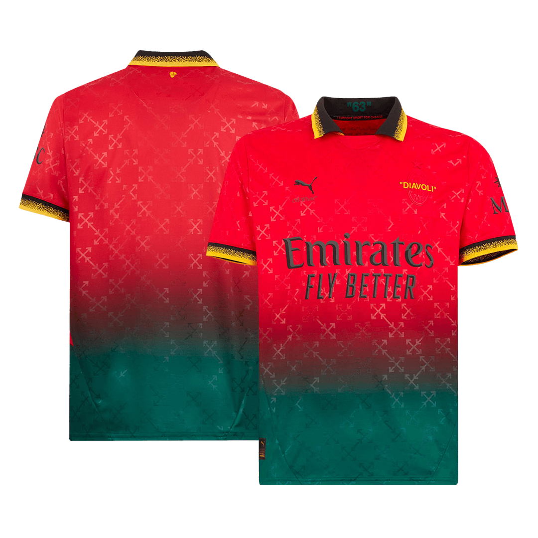 AC Milan Fourth Away Goalkeeper Soccer Jersey Red