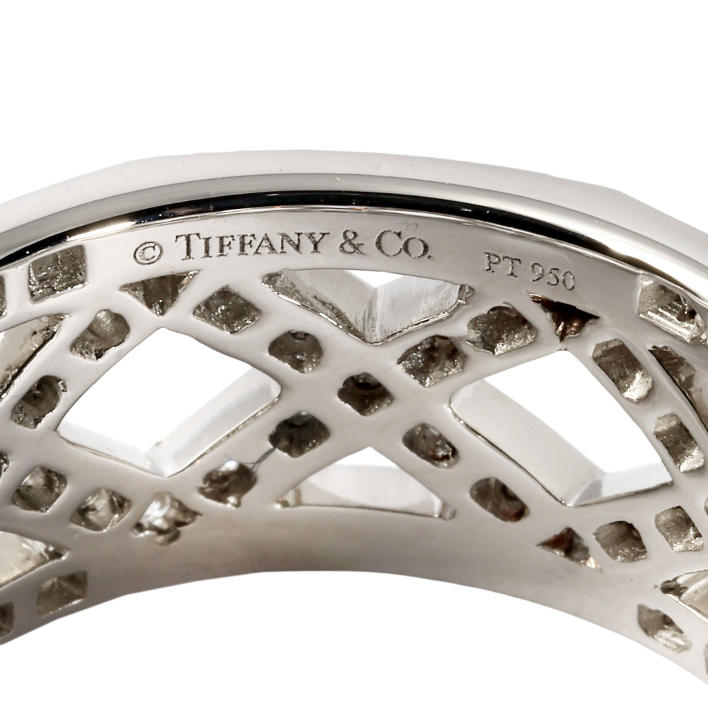 Tiffany & Co. Tiffany Diamond PT950 Ring Platinum