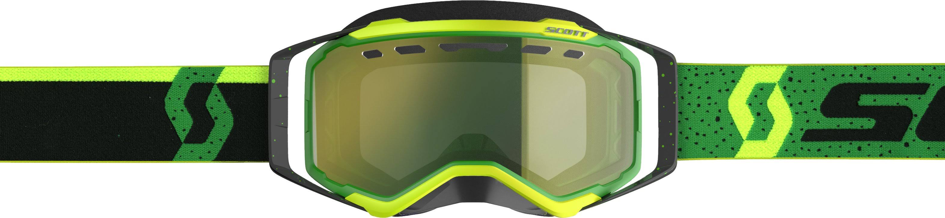 Scott 262581-1029315 Goggle Prospect Snow White/Blue w/Teal Chrome