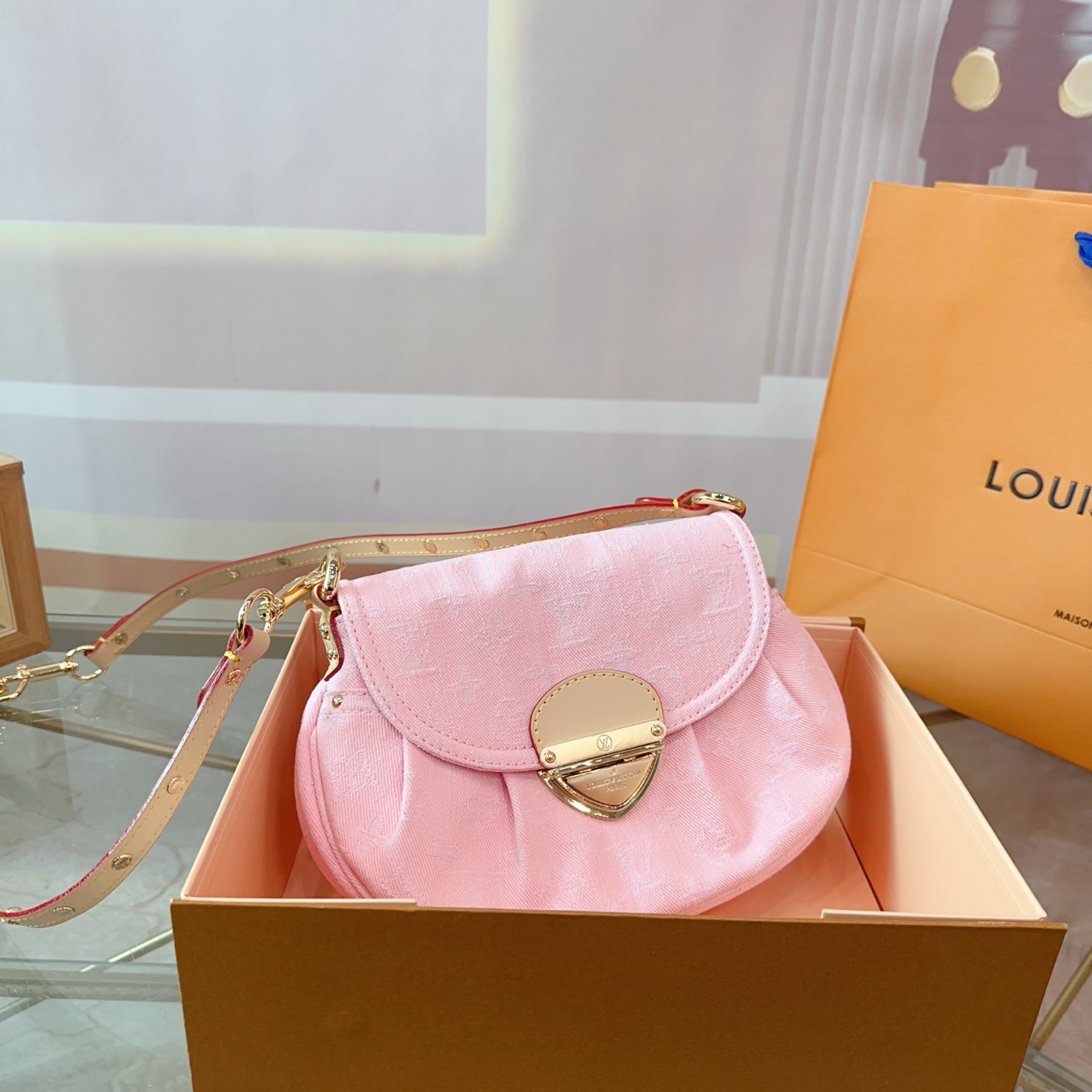 LV Cowboy Yuanbao Sunset - cnluxepick
