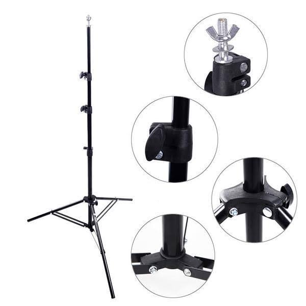 Backdrop Stand (2.8 M x 3.0 M) Heavy Duty 8kg Load 4 Segment Crossbar