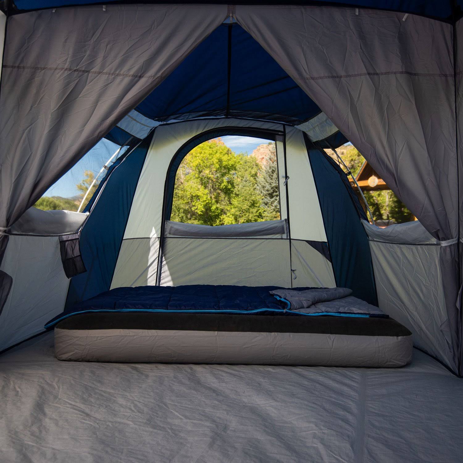 Ozark Trail Hazel Creek 20-Person Star Tent with Screen Room