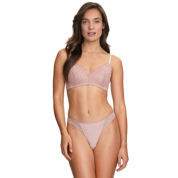 Gina Benotti 2 Damen Strings mit Spitze