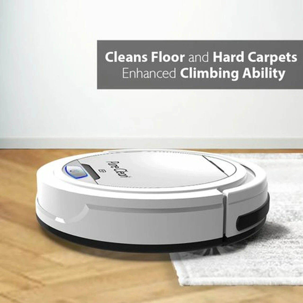 Pure Clean PUCRC25.5 – Pure Clean Smart Vacuum Cleaner – Automatic Robot Cleaning Vacuum