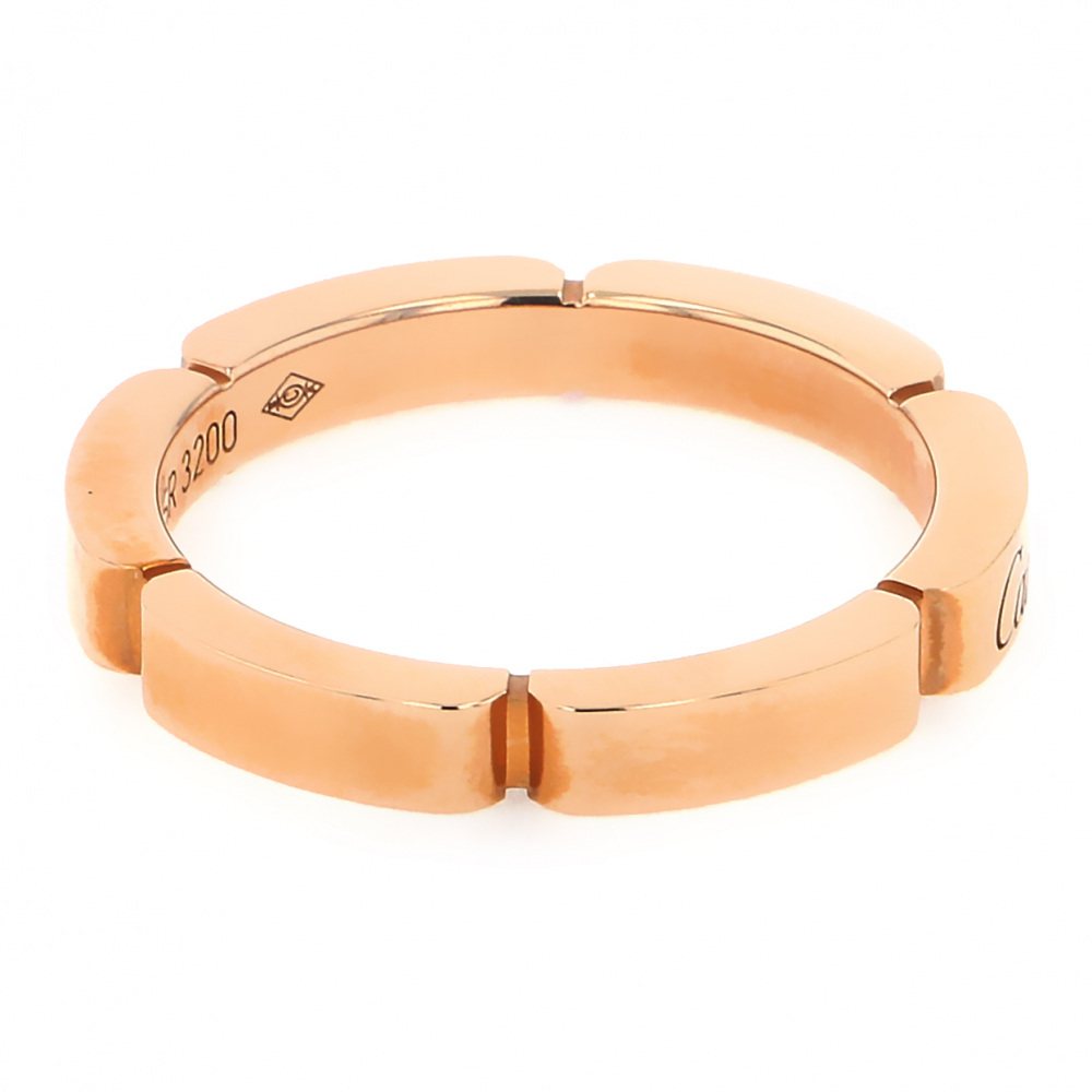 Cartier Mayon Pantale #48 Ring 18K Rose Gold