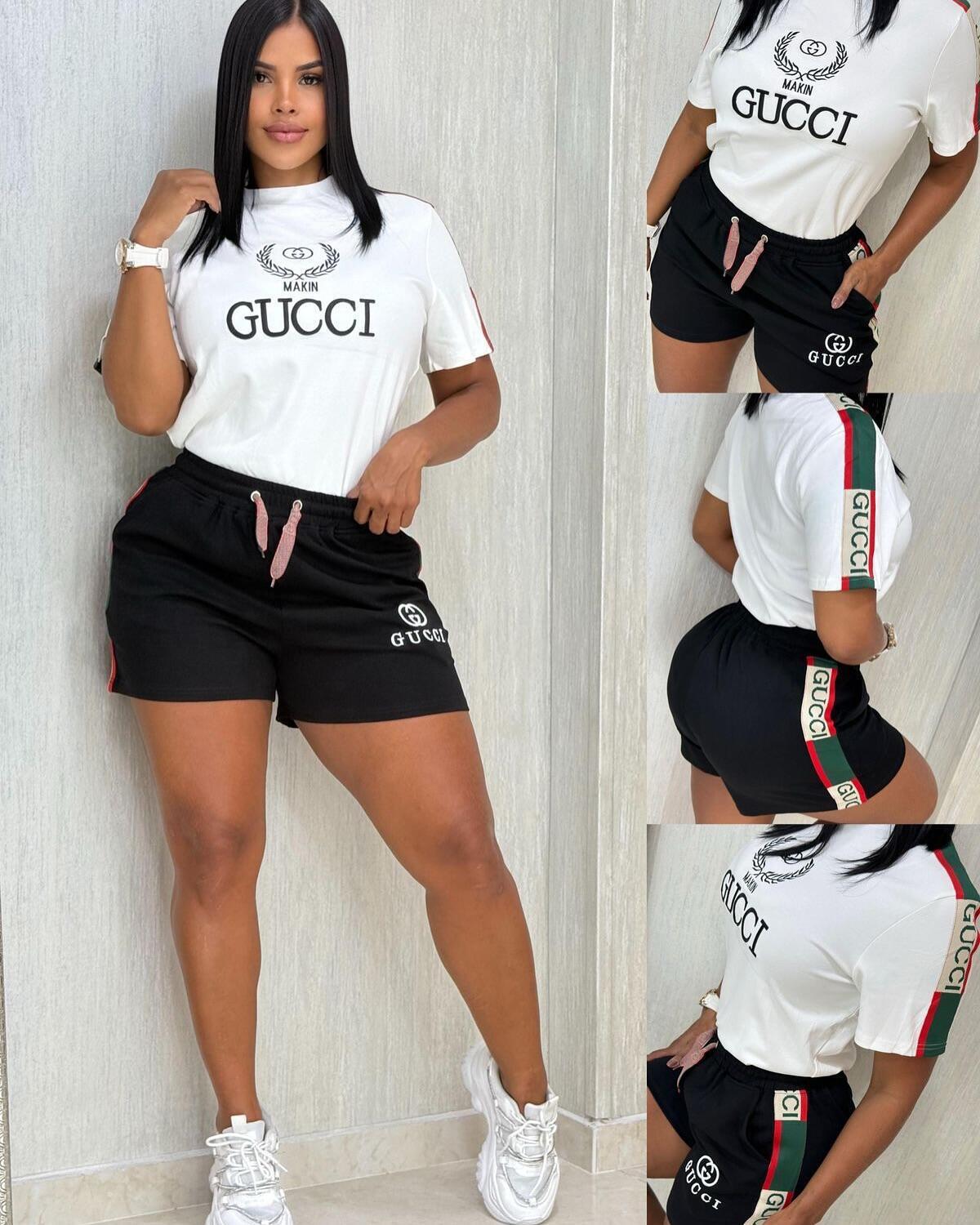 Gucci Chanel short-sleeved suit - cnluxepick