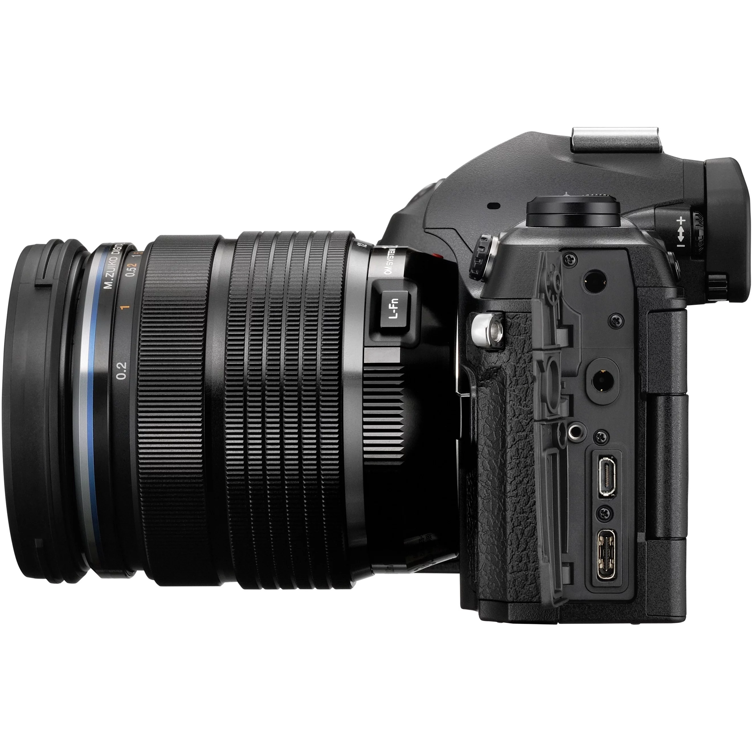 Olympus OM SYSTEM OM-1 20.4 Megapixel Mirrorless Camera with Lens, 0.47