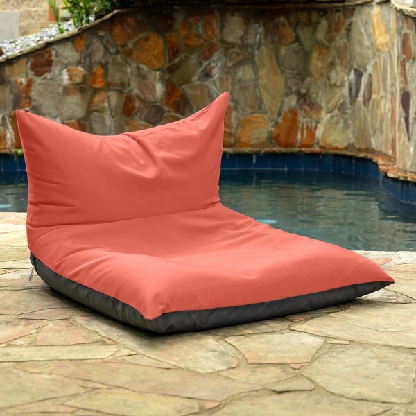 Deshi Sunbrella Patio Bean Bag Lounge Chair by Havenside Home