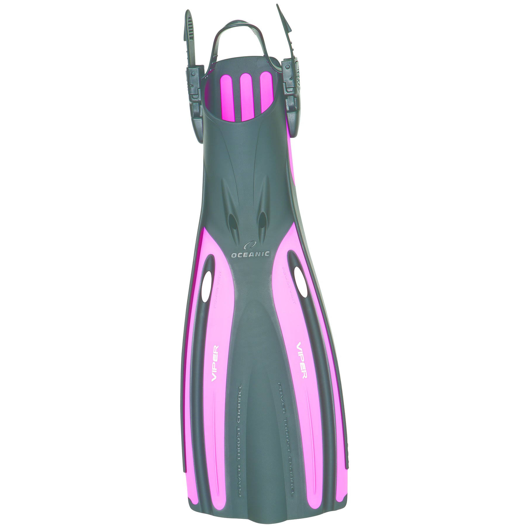 Oceanic Viper Scuba Diving Fins (Open Heel), Black