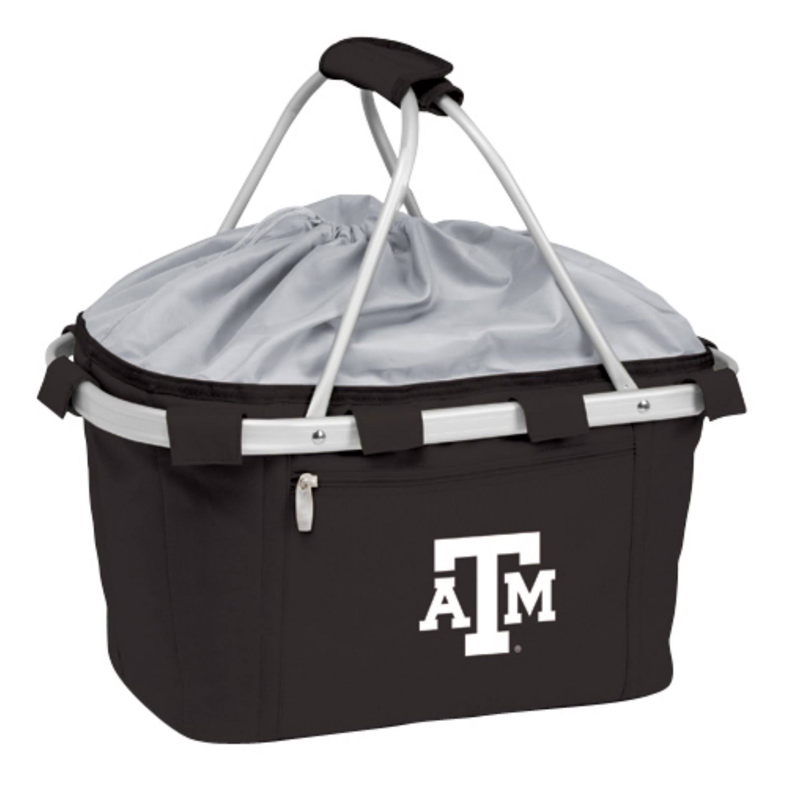 Picnic Time Texas Au0026M Aggies Metro Basket Black