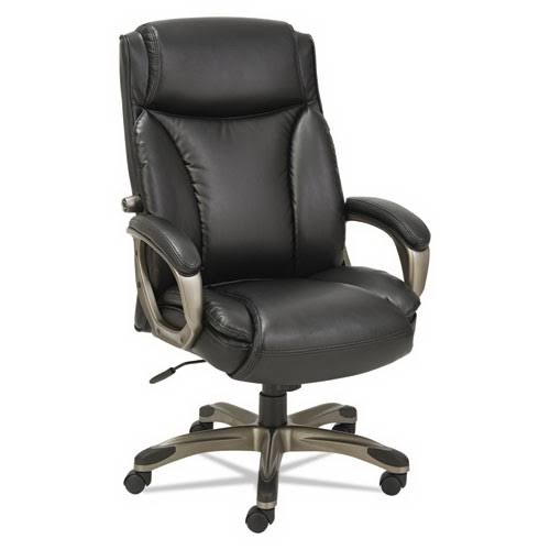 HON Prominent Leather Task Chair Computer Chair Mesh High-Back, Black