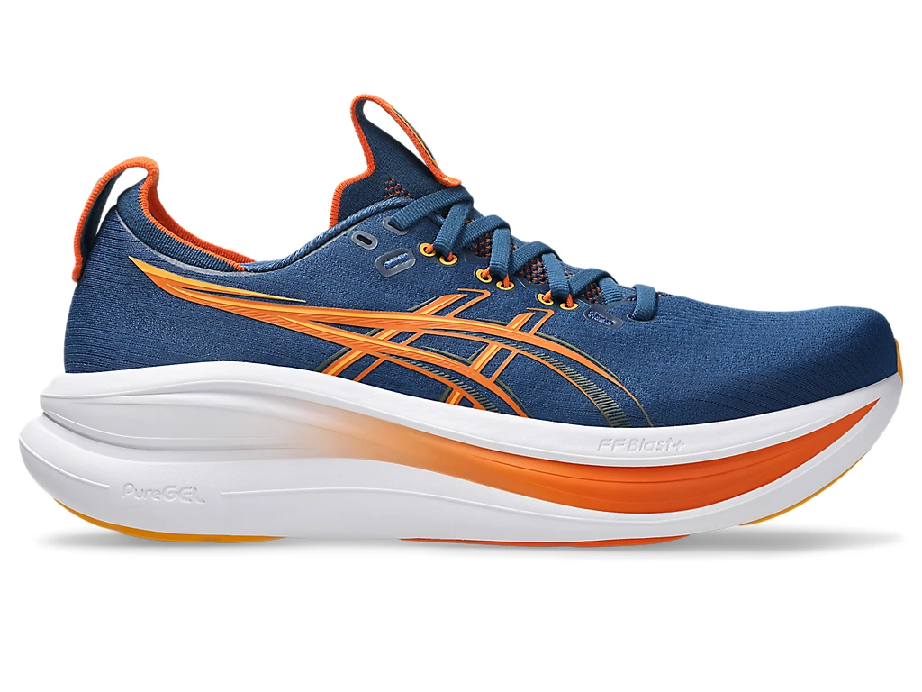 ASICS GEL-NIMBUS 28 Running Shoes TWILIGHT BLUE/ANZU 1011C127-401