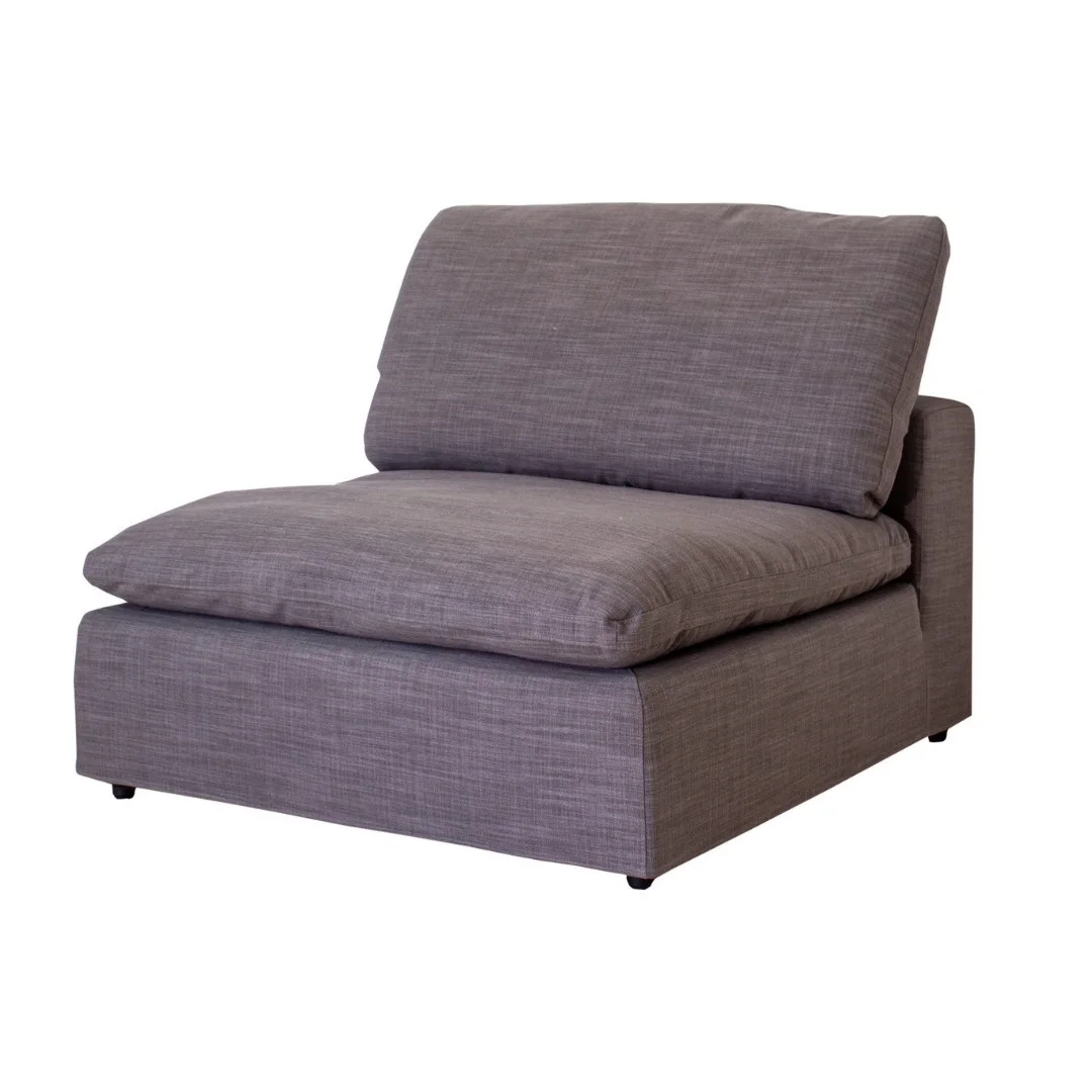 Harper Armless Sectional Sofa - 70.0 - Durable & Comfortable