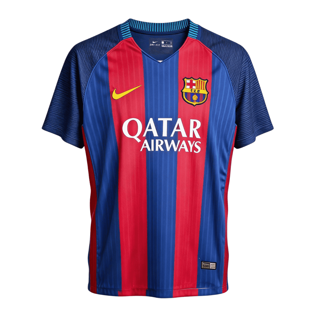 Retro Soccer Jersey Barcelona Home 2016/17