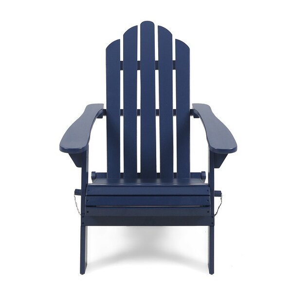 Hollywood Foldable Acacia Adirondack Chair by Christopher Knight Home