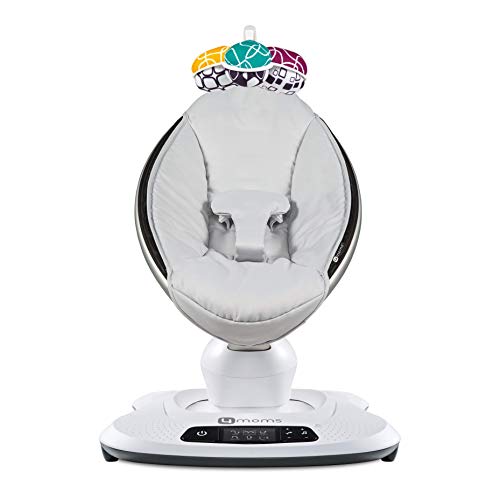 2026 4moms庐 mamaRoo 4 Multi-MotionTM Baby Swing, Bluetooth Baby Rocker with 5 Unique Motions