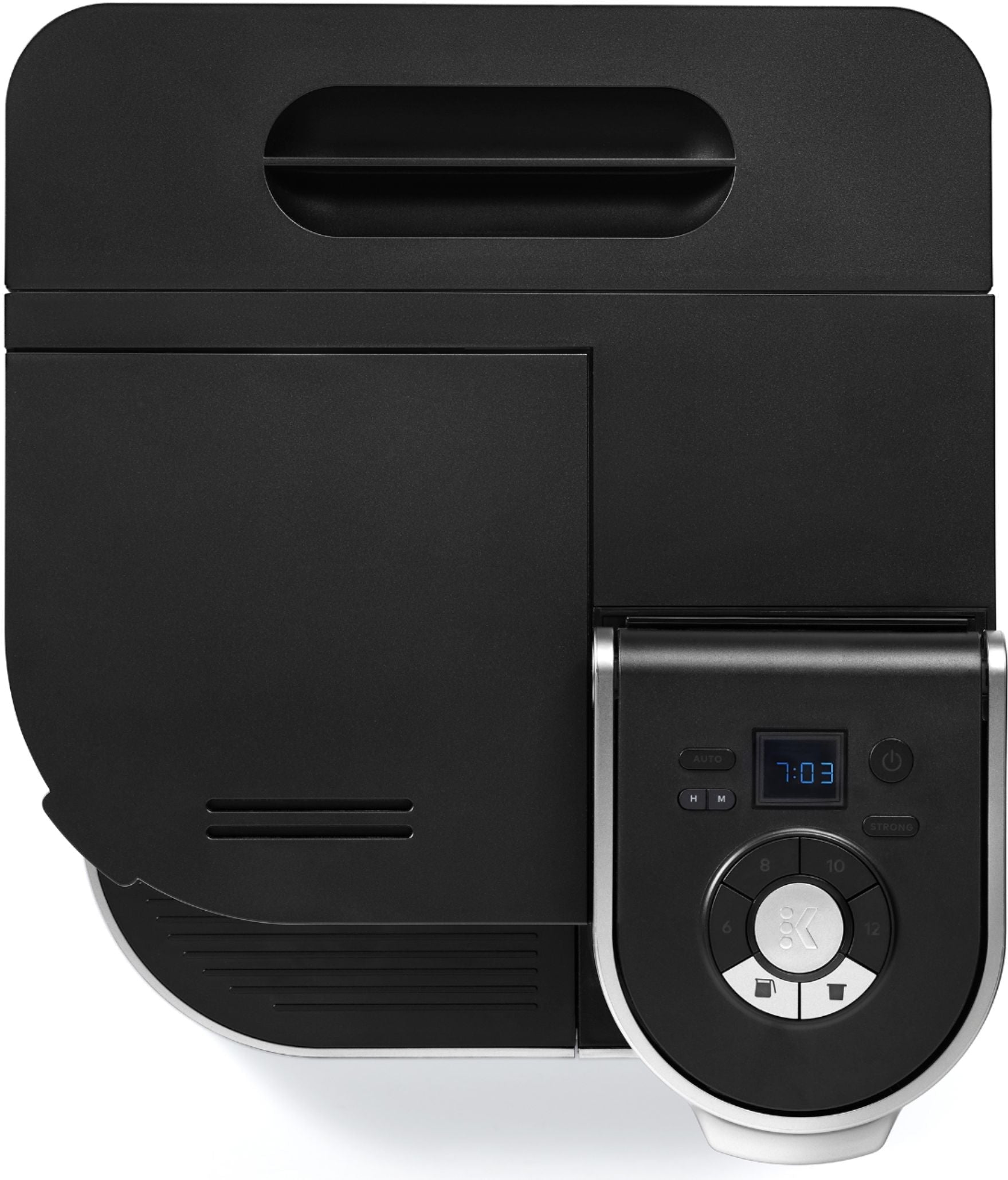 Keurig - K-Duo 12-Cup Coffee Maker and Single Serve K-Cup Brewer - Black