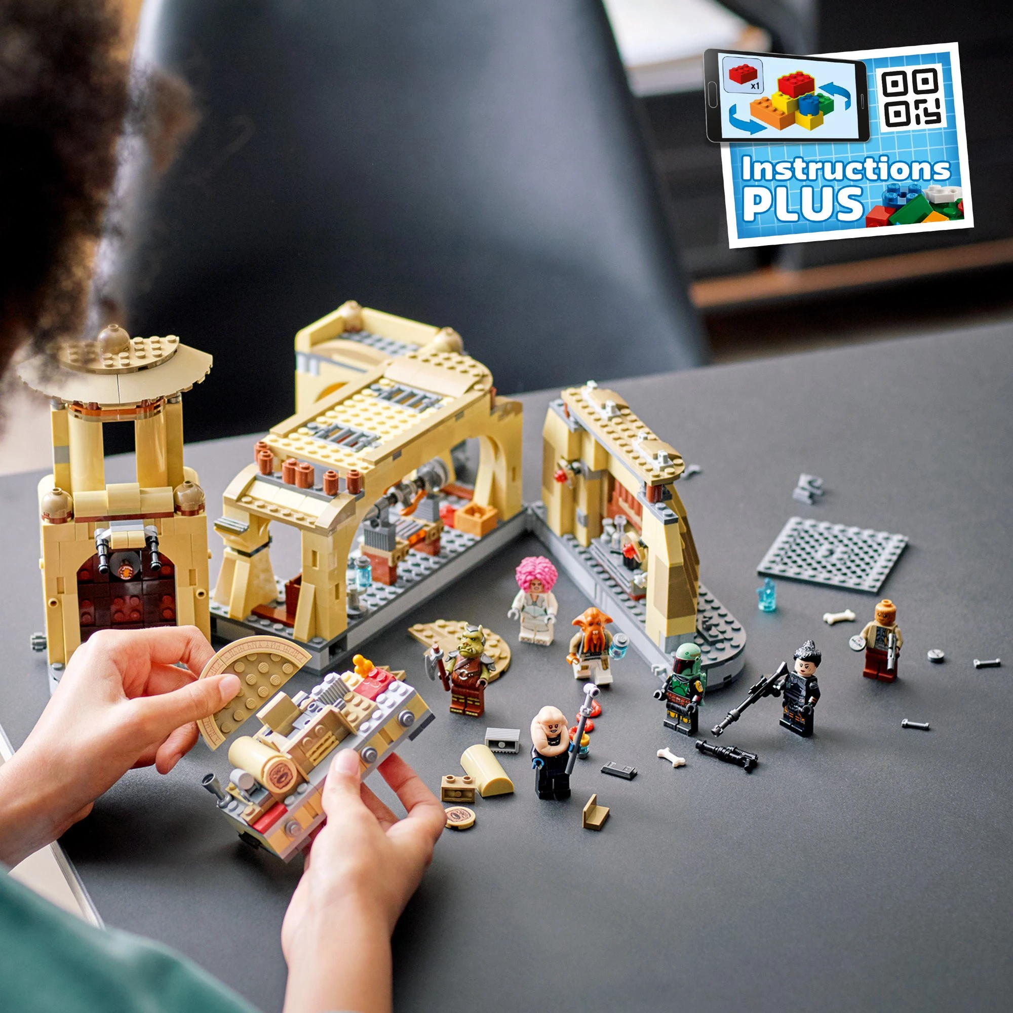 Lego Star Wars Boba Fett��s Throne Room 75326 Building Kit for Kids Aged 9 and Up, 732 Pieces