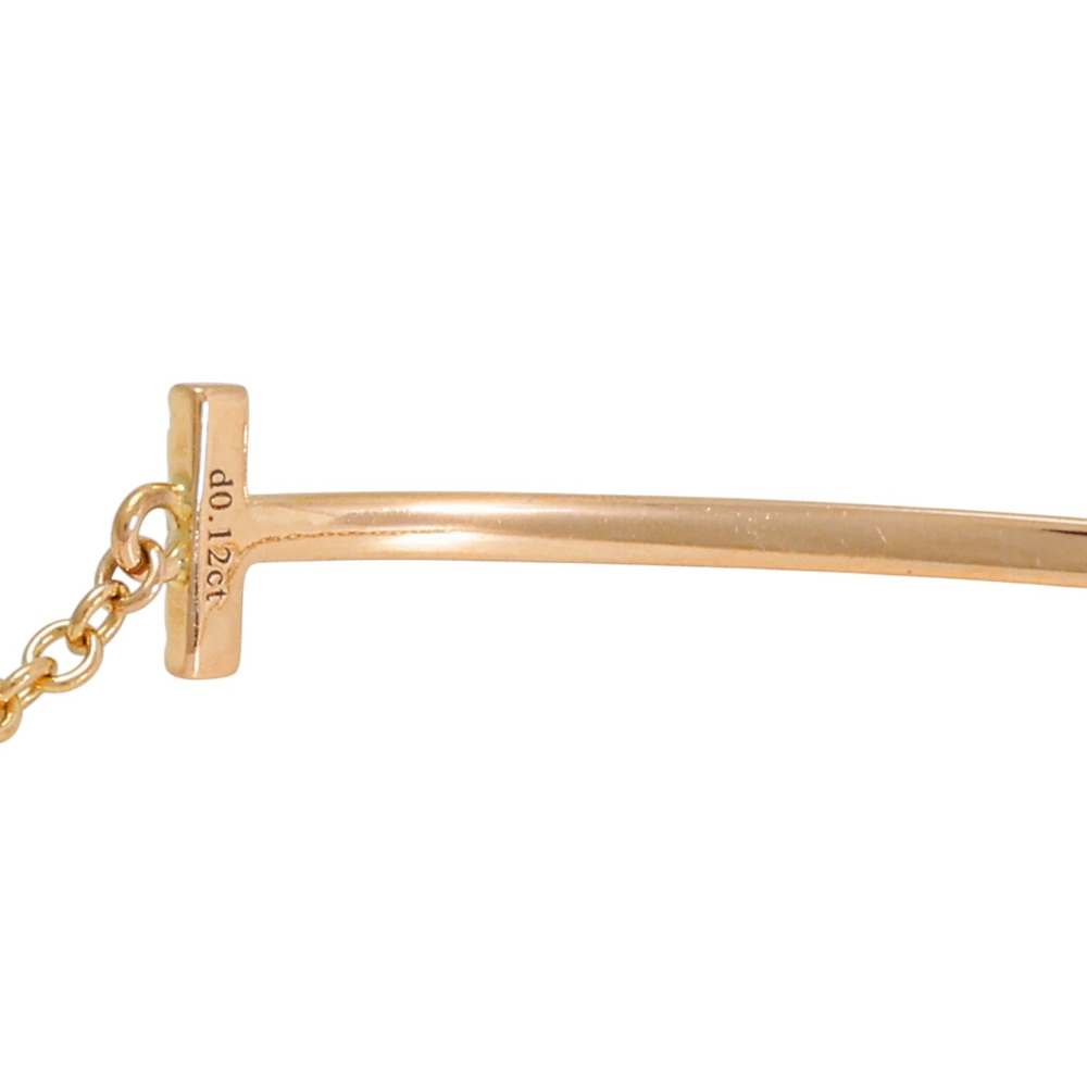 Tiffany & Co. Tiffany T Bracelet 18K Yellow Gold Diamond 60150751