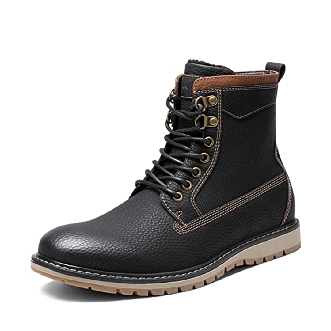 Men's Warm Fur Oxford Dress Chukka Boots