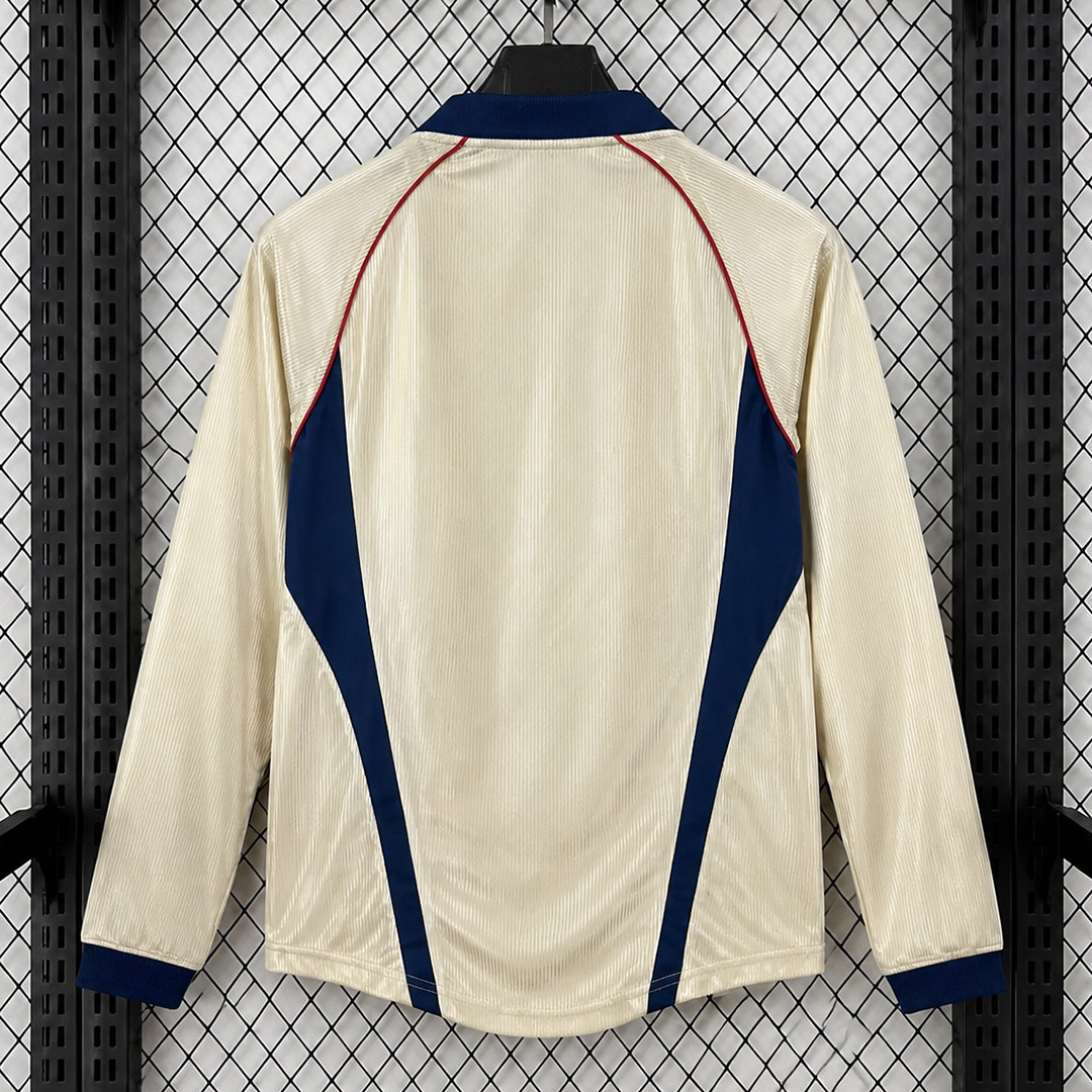 Retro 2001/02 Arsenal Away Long Sleeves S-XXL