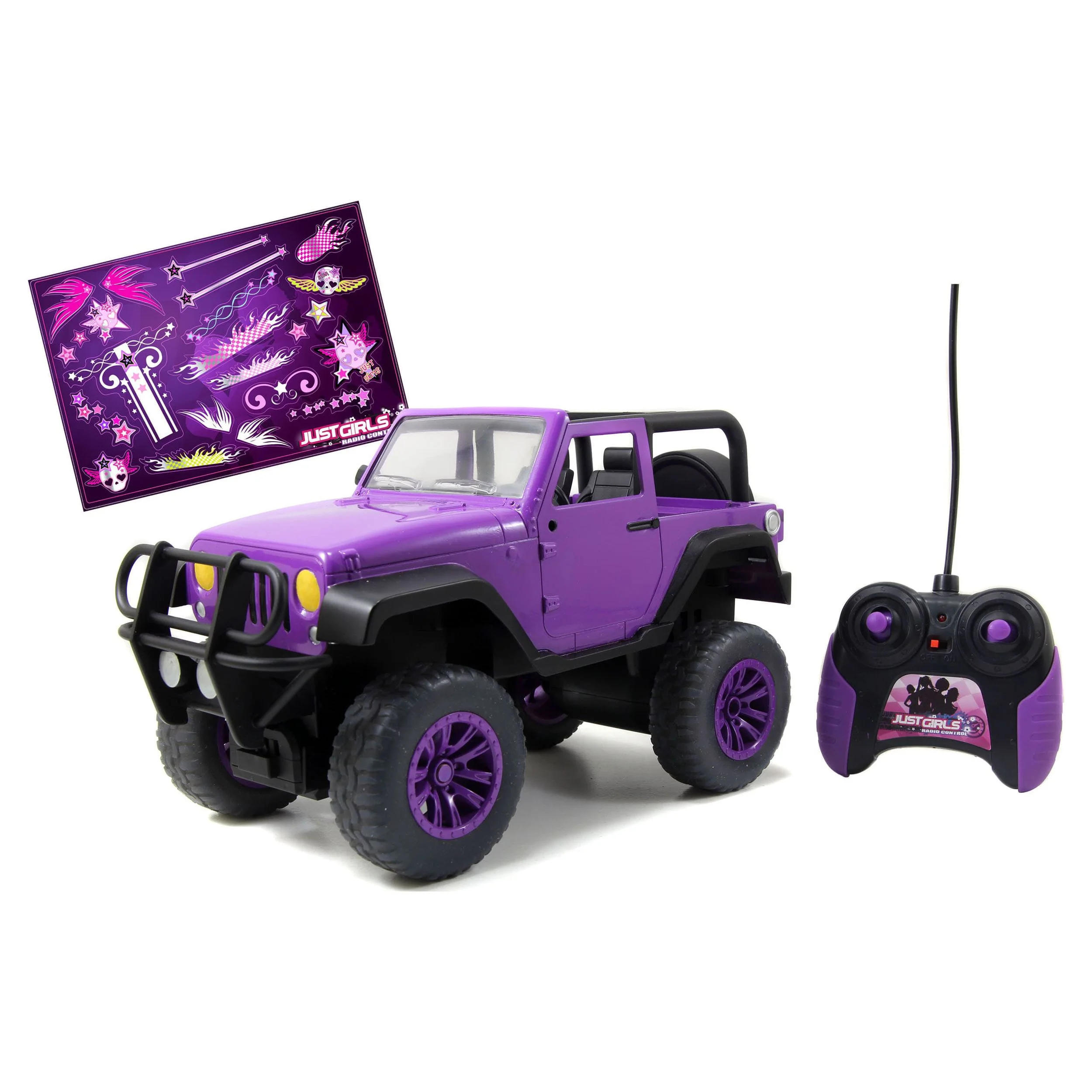 Jada Toys - GirlMazing Remote Control Jeep, Purple