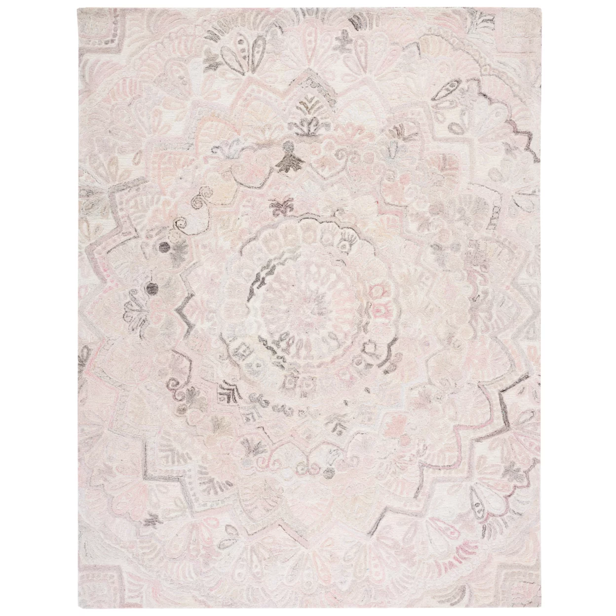 SAFAVIEH Marquee MRQ110B Handmade Beige / Ivory Rug