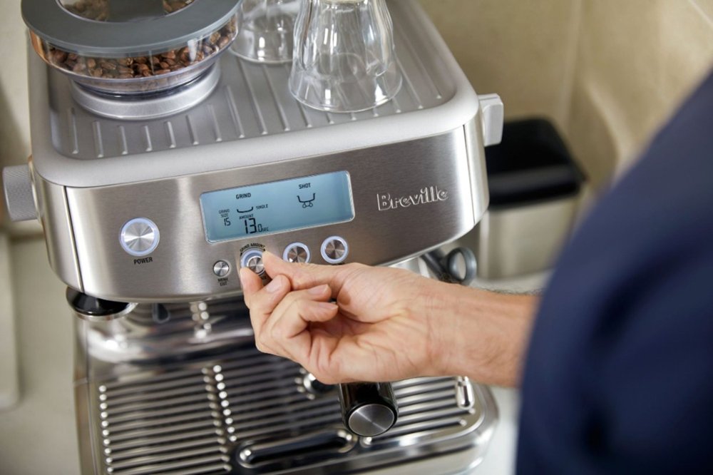 Breville BES878BSS The Barista Pro Espresso Machine - Stainless Steel