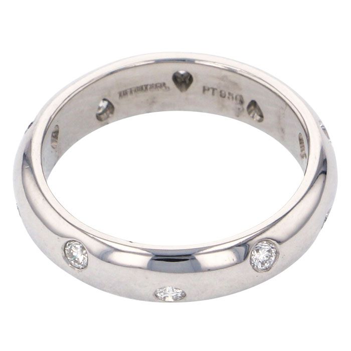 Tiffany & Co. Tiffany Diamond Ring PT950 Ring Platinum