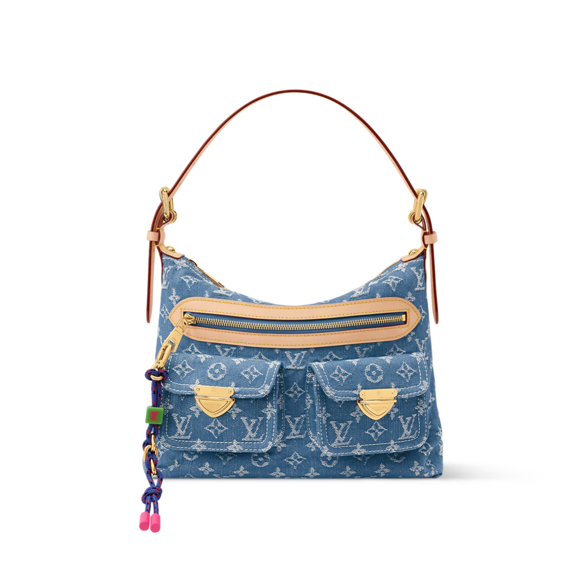 Louis Vuitton Baggy Bleu Denim M27329 30cm/11.8 in