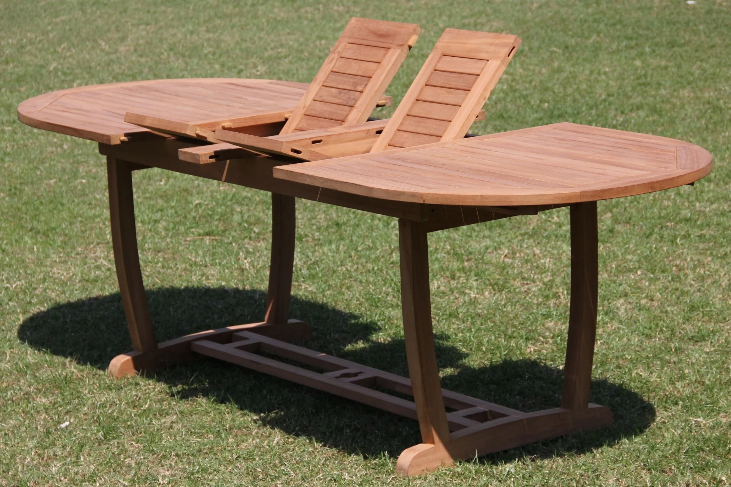 Grade-A Teak Dining Set: 4 Seater 5 Pc: 94