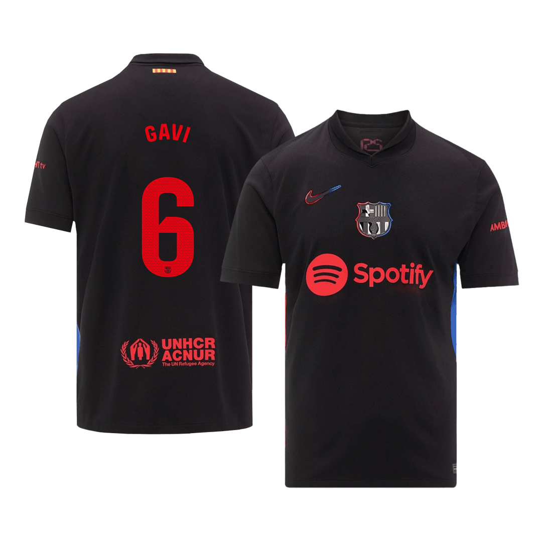 GAVI #6 Barcelona Away Soccer Jersey