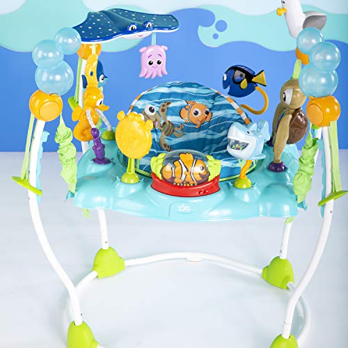 2026 Bright Starts Baby Finding Nemo Sea of Activities Baby Activity Center Jumper