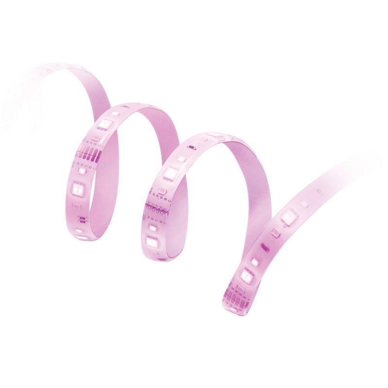 WiZ Lightstrip Extension 1M LED Multi Color: Indoor Rope Lights for Bedroom, Color Changing, Electric, Multicolored