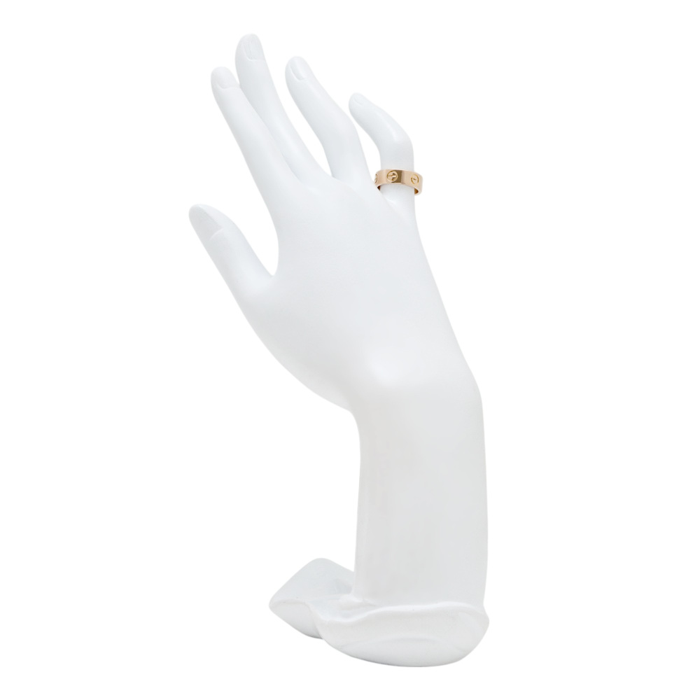Cartier Love Classic Model Ring 18K Rose Gold B4084800