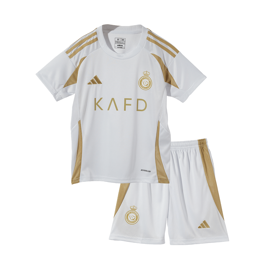 Al Nassr Third Away Kids Soccer Jerseys Kit