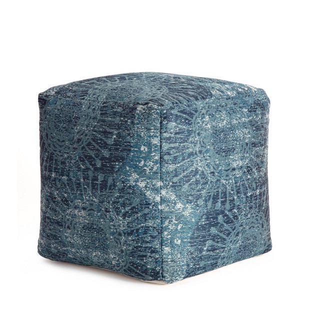 Les Cavaliers Pouf Blue green Anji Mountain