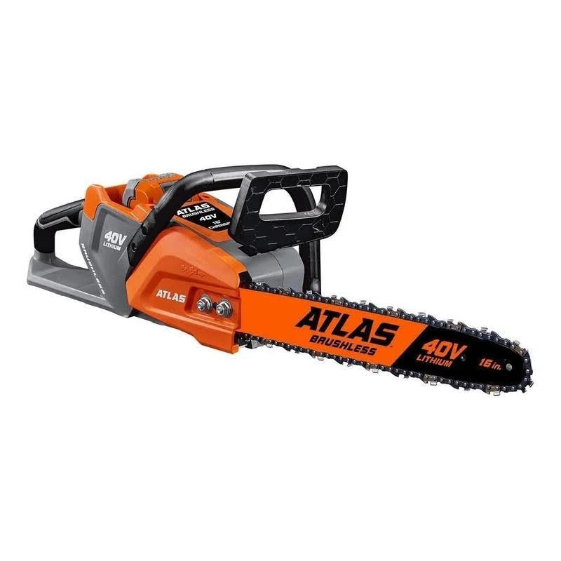 Atlas 40V Brushless Cordless 16 in. Chainsaw - Tool Only