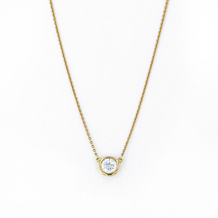 Tiffany & Co. By the Yard Necklace 18K Yellow Gold Diamond