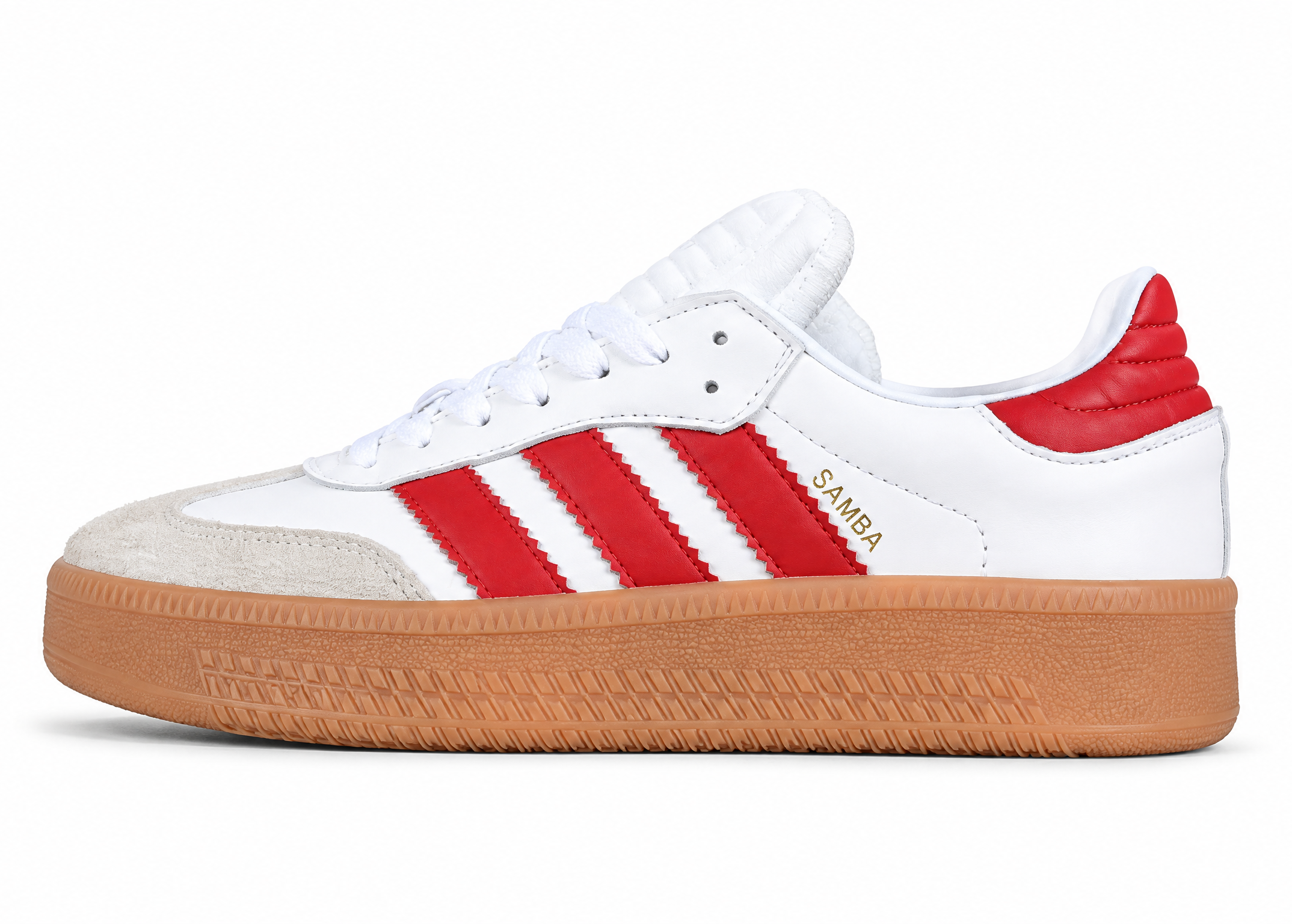 Adidas Samba Xlg White/Red/Brown IE1374