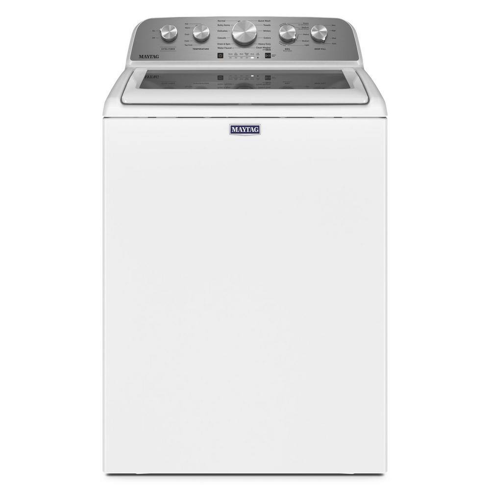 2026 4.8 cu. ft. Top Load Washer with Extra Power Boost, White – MVW5430MW
